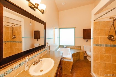 This HOME has majestic panoramic views of the Cerbat, Hualapai on Valle Vista Golf Course in Arizona - for sale on GolfHomes.com, golf home, golf lot