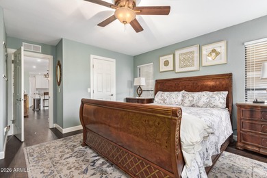 This beautifully updated 2-bed, 2-bath home w/a 2-car garage on Sun Lakes Country Club in Arizona - for sale on GolfHomes.com, golf home, golf lot