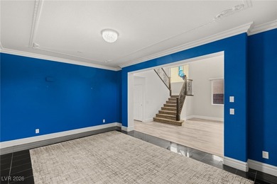 This European-inspired, former model home sits on a premium golf on Tuscany Golf Club in Nevada - for sale on GolfHomes.com, golf home, golf lot