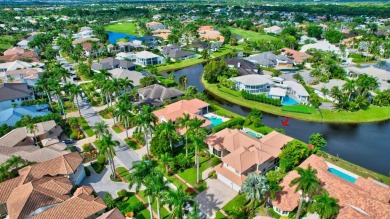 This 4-bedroom + office home is located on a private cul-de-sac on St. Andrews Country Club of Boca Raton in Florida - for sale on GolfHomes.com, golf home, golf lot