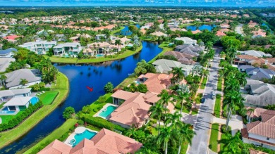 This 4-bedroom + office home is located on a private cul-de-sac on St. Andrews Country Club of Boca Raton in Florida - for sale on GolfHomes.com, golf home, golf lot