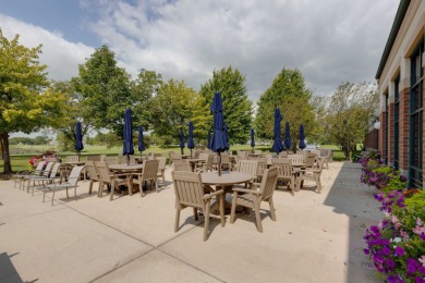 Welcoming and warm end unit located between the 4th green and on The Links at Carillon in Illinois - for sale on GolfHomes.com, golf home, golf lot