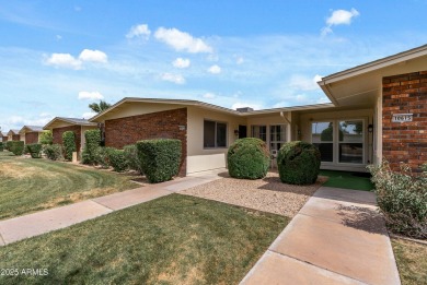 Come see this beautifully maintained 2-bedroom, 2-bath patio on Sun City-Willow Creek / Willow Brook  in Arizona - for sale on GolfHomes.com, golf home, golf lot