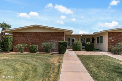 Come see this beautifully maintained 2-bedroom, 2-bath patio on Sun City-Willow Creek / Willow Brook  in Arizona - for sale on GolfHomes.com, golf home, golf lot