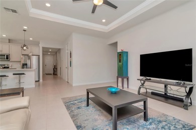 2021 BUILT POOL HOME with POND VIEWS, HURRICANE IMPACT WINDOWS on Silverado Golf and Country Club in Florida - for sale on GolfHomes.com, golf home, golf lot