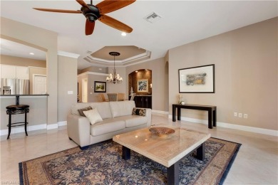 Experience resort-style living in this stunning two-bedroom + on Spanish Wells Golf and Country Club in Florida - for sale on GolfHomes.com, golf home, golf lot