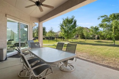 Discover this stunning one-story Ashland model, perfectly on Wildhorse Golf Club of Robson Ranch in Texas - for sale on GolfHomes.com, golf home, golf lot