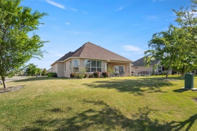 Discover this stunning one-story Ashland model, perfectly on Wildhorse Golf Club of Robson Ranch in Texas - for sale on GolfHomes.com, golf home, golf lot