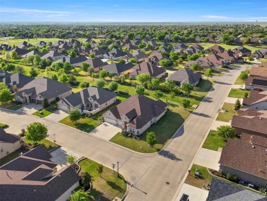 Discover this stunning one-story Ashland model, perfectly on Wildhorse Golf Club of Robson Ranch in Texas - for sale on GolfHomes.com, golf home, golf lot