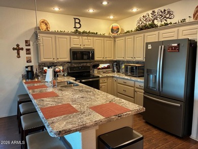 Beautiful Mountain View from this sought after 2 bed, 2 bath, 2 on Sunland Springs Golf Course  in Arizona - for sale on GolfHomes.com, golf home, golf lot