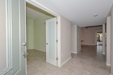 Enjoy breathtaking views and modern updates in this beautifully on Sun City Riverview Golf Course in Arizona - for sale on GolfHomes.com, golf home, golf lot