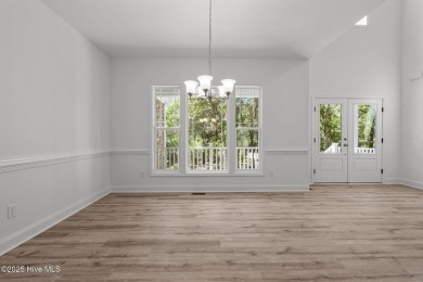 This newly constructed home is located in the community of Seven on Beacon Ridge Golf and Country Club in North Carolina - for sale on GolfHomes.com, golf home, golf lot