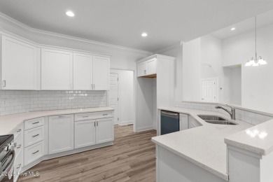 This newly constructed home is located in the community of Seven on Beacon Ridge Golf and Country Club in North Carolina - for sale on GolfHomes.com, golf home, golf lot