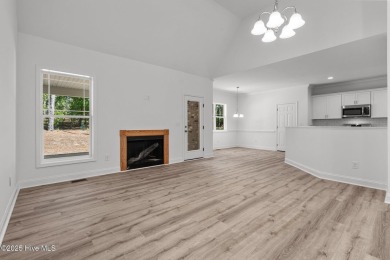This newly constructed home is located in the community of Seven on Beacon Ridge Golf and Country Club in North Carolina - for sale on GolfHomes.com, golf home, golf lot