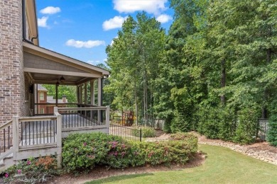 This magnificent home seamlessly blends modern design with on Hamilton Mill Golf Club in Georgia - for sale on GolfHomes.com, golf home, golf lot