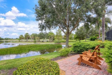 Welcome to your dream home--an elegant three-bedroom on Lakewood Ranch Golf and Country Club in Florida - for sale on GolfHomes.com, golf home, golf lot