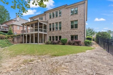 This magnificent home seamlessly blends modern design with on Hamilton Mill Golf Club in Georgia - for sale on GolfHomes.com, golf home, golf lot