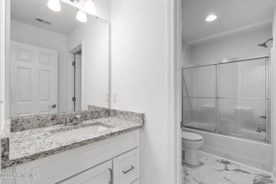 This newly constructed home is located in the community of Seven on Beacon Ridge Golf and Country Club in North Carolina - for sale on GolfHomes.com, golf home, golf lot