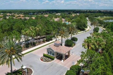 Welcome to your dream home--an elegant three-bedroom on Lakewood Ranch Golf and Country Club in Florida - for sale on GolfHomes.com, golf home, golf lot