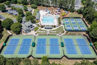 This magnificent home seamlessly blends modern design with on Hamilton Mill Golf Club in Georgia - for sale on GolfHomes.com, golf home, golf lot