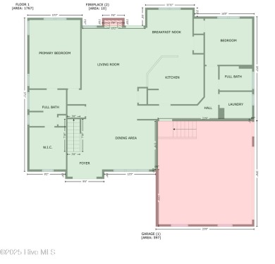 This newly constructed home is located in the community of Seven on Beacon Ridge Golf and Country Club in North Carolina - for sale on GolfHomes.com, golf home, golf lot