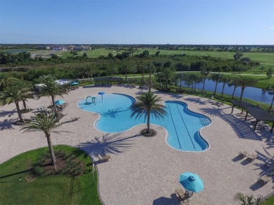 Welcome to your dream home--an elegant three-bedroom on Lakewood Ranch Golf and Country Club in Florida - for sale on GolfHomes.com, golf home, golf lot