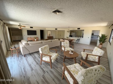 Step inside and be greeted by a beautifully remodeled kitchen on Stardust Golf Course in Arizona - for sale on GolfHomes.com, golf home, golf lot