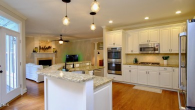 Exquisite Golf Course Haven in Wake Forest's Premier Heritage on Heritage Golf Club in North Carolina - for sale on GolfHomes.com, golf home, golf lot