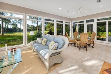 Enjoy lagoon views in this elegant island retreat nestled in the on Sea Island Golf Club in Georgia - for sale on GolfHomes.com, golf home, golf lot