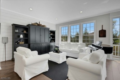 With three levels of luxury space, this Belmont model  is on Morris County Golf Club in New Jersey - for sale on GolfHomes.com, golf home, golf lot