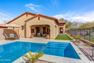 FORMER MODEL located in prestigious Superstition Mountain. 3 on Superstition Mountain Club - Lost Gold in Arizona - for sale on GolfHomes.com, golf home, golf lot