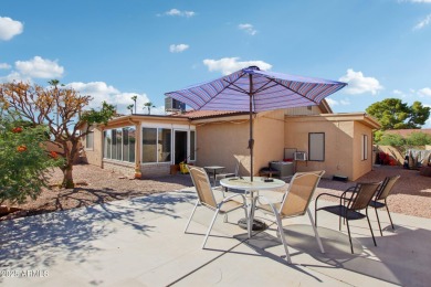 Excellent single-level home on a prime corner lot in the on Sun Lakes Country Club in Arizona - for sale on GolfHomes.com, golf home, golf lot