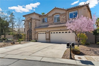 BEAUTIFUL TWO STORY HOME IN THE HIGHLY SOUGHT AFTER GUARD GATED on Rhodes Ranch Golf Club in Nevada - for sale on GolfHomes.com, golf home, golf lot