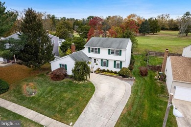 Beautiful Golf Course views from this 3-Bedroom Colonial on Wedgwood Country Club in New Jersey - for sale on GolfHomes.com, golf home, golf lot