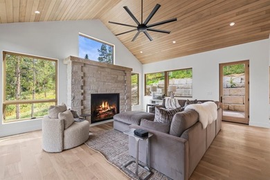 Stunning brand new mountain modern home in the prestigious on Breckenridge Golf Club in Colorado - for sale on GolfHomes.com, golf home, golf lot
