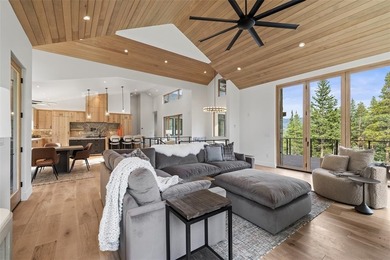 Stunning brand new mountain modern home in the prestigious on Breckenridge Golf Club in Colorado - for sale on GolfHomes.com, golf home, golf lot