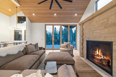Stunning brand new mountain modern home in the prestigious on Breckenridge Golf Club in Colorado - for sale on GolfHomes.com, golf home, golf lot