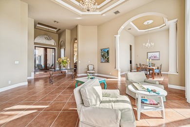 Exceptional courtyard estate perfectly positioned on a premium on  in Florida - for sale on GolfHomes.com, golf home, golf lot