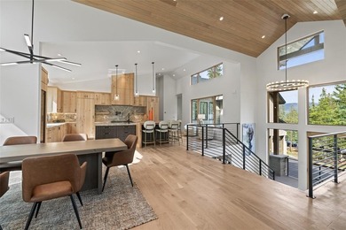 Stunning brand new mountain modern home in the prestigious on Breckenridge Golf Club in Colorado - for sale on GolfHomes.com, golf home, golf lot
