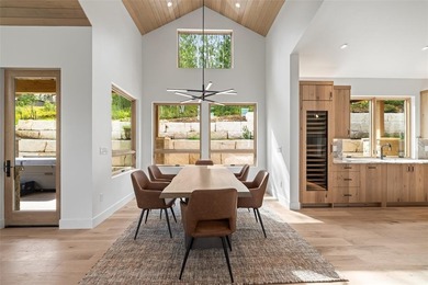 Stunning brand new mountain modern home in the prestigious on Breckenridge Golf Club in Colorado - for sale on GolfHomes.com, golf home, golf lot