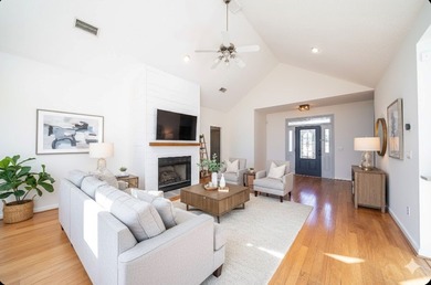 *Maple Ridge with a view!* This 4 bedroom, 2.5 bath, brick home on Maple Ridge Golf Club in Georgia - for sale on GolfHomes.com, golf home, golf lot