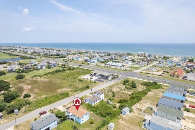 Here's a charming 3 bedroom, 2 bath renovated cottage located in on Nags Head Golf Links in North Carolina - for sale on GolfHomes.com, golf home, golf lot