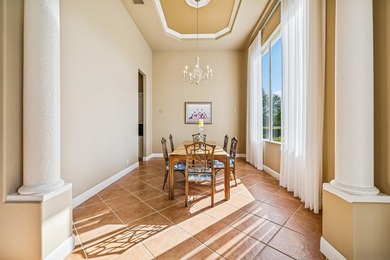 Exceptional courtyard estate perfectly positioned on a premium on Frenchmans Reserve in Florida - for sale on GolfHomes.com, golf home, golf lot