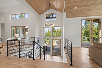 Stunning brand new mountain modern home in the prestigious on Breckenridge Golf Club in Colorado - for sale on GolfHomes.com, golf home, golf lot