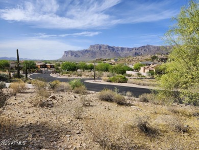Elevated custom VIEW homesite in exclusive Quail Canyon boasts on Superstition Mountain Club - Lost Gold in Arizona - for sale on GolfHomes.com, golf home, golf lot