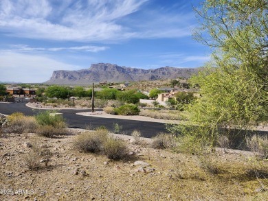 Elevated custom VIEW homesite in exclusive Quail Canyon boasts on Superstition Mountain Club - Lost Gold in Arizona - for sale on GolfHomes.com, golf home, golf lot