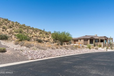 Elevated custom VIEW homesite in exclusive Quail Canyon boasts on Superstition Mountain Club - Lost Gold in Arizona - for sale on GolfHomes.com, golf home, golf lot