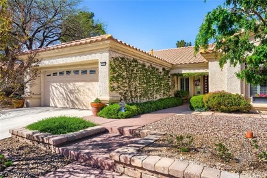 Garden oasis on the golf course in the highly sought-after 55+ on Highland Falls Golf Club in Nevada - for sale on GolfHomes.com, golf home, golf lot