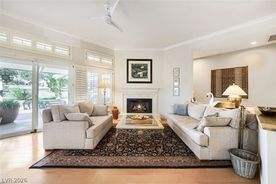 Garden oasis on the golf course in the highly sought-after 55+ on Highland Falls Golf Club in Nevada - for sale on GolfHomes.com, golf home, golf lot