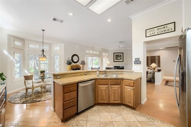 Garden oasis on the golf course in the highly sought-after 55+ on Highland Falls Golf Club in Nevada - for sale on GolfHomes.com, golf home, golf lot